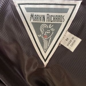 Ladies quilted coat with fox trim